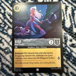 Disney Trading Card - Kida Royal Warrior